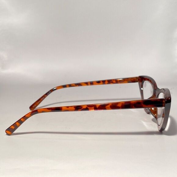 1127 Emma Cateye Reading Glasses 2.50 Tortoise Readers NWT - Picture 6 of 9